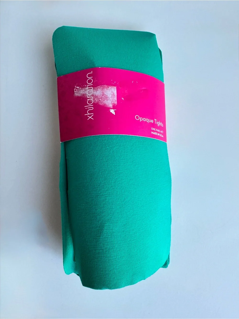 Vintage Xhilaration Women's M/T Opaque Tights in Teal